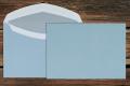 [10232] Kuvertierhüllen B6 125x176 mm Nassklebend Blau 90 g/qm